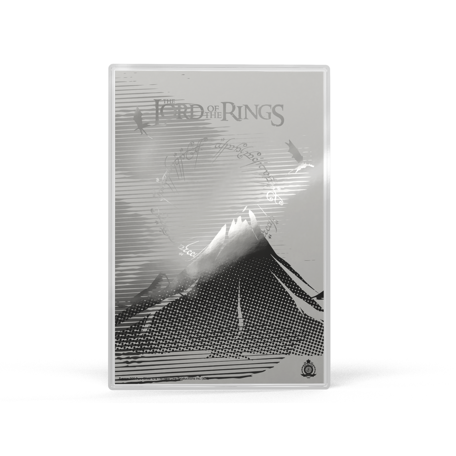 Agoro Lord of the Rings Frodo's Journey Foil | 5 g Silver or Gold