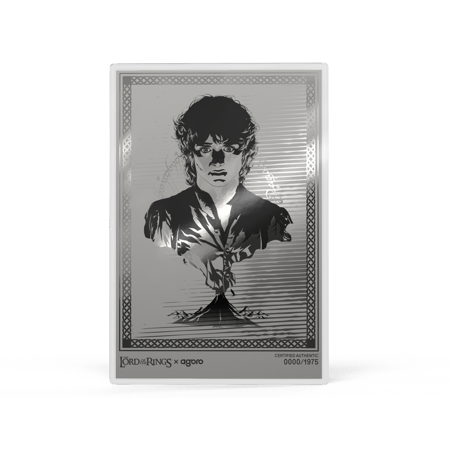 Agoro Lord of the Rings Frodo's Journey Foil | 5 g Silver or Gold