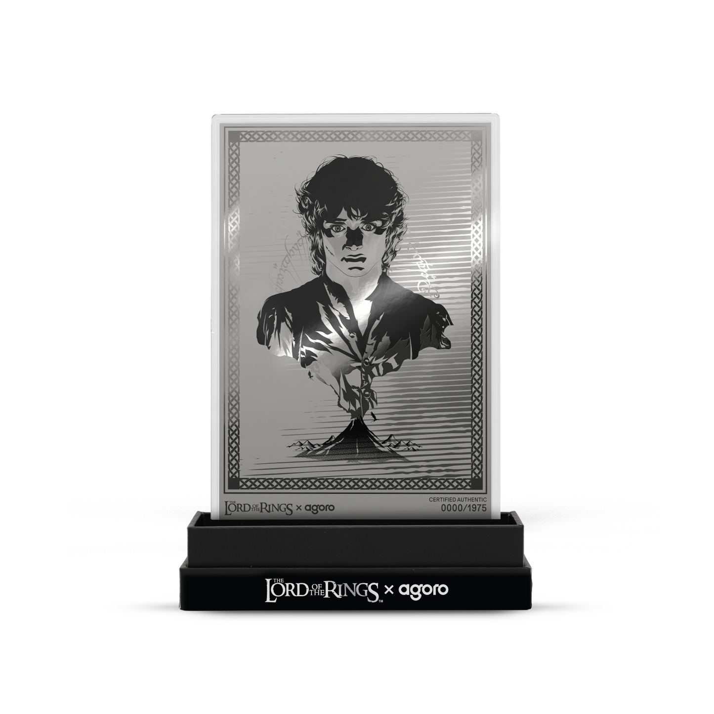 Agoro Lord of the Rings Frodo's Journey Foil | 5 g Silver or Gold