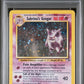 Sabrina's Gengar Holo PSA 1 2000 Pokemon Gym Heroes #14 SWIRL