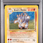 Brock's Rhydon Holo PSA 1 2000 Pokemon Gym Heroes #2 LOW POP