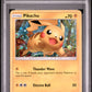Pikachu Holo PSA 1 2017 SM Pin Collection Black Star Promo #SM76 POP 2