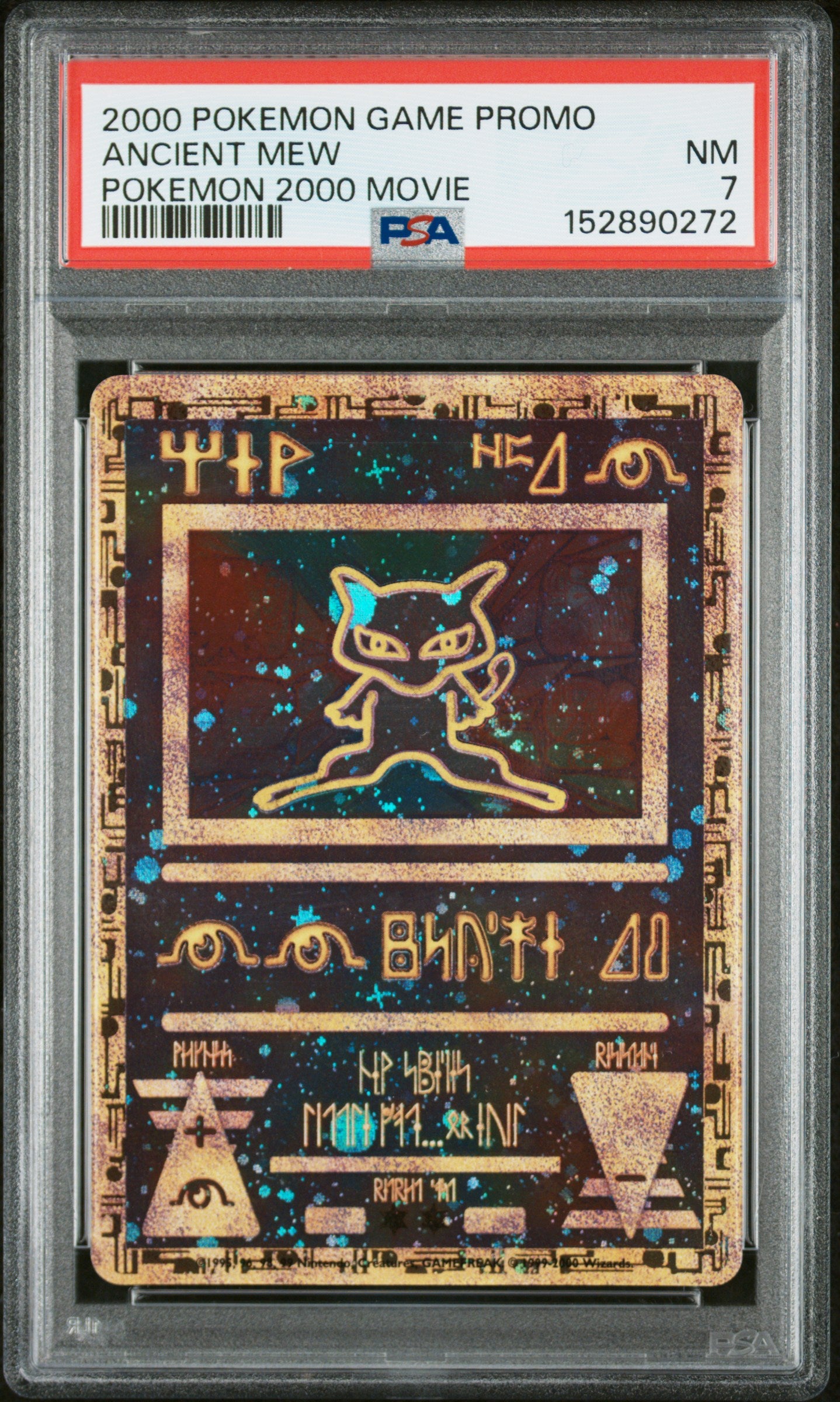 Ancient Mew PSA 7 2000 Pokemon Game Movie
