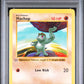 Machop 1st Edition PSA 8 1999 Base Set Shadowless #52 GREY STAMP