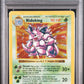 Nidoking Holo Shadowless PSA 1 1999 Pokemon Base Set Shadowless #11