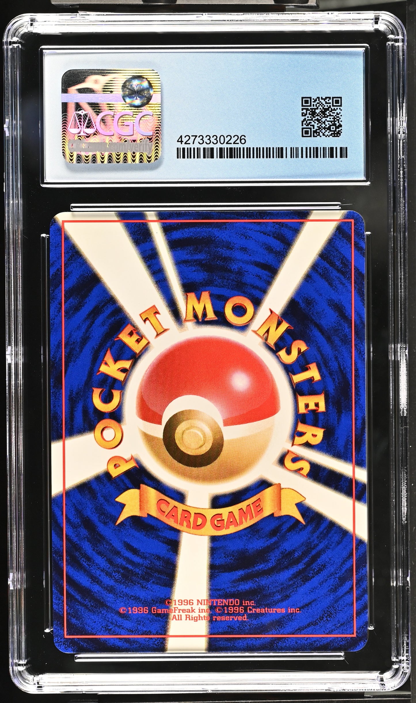 Rocket's Mewtwo Holo CGC 9 1999 Gym 2: Challenge from the Darkness