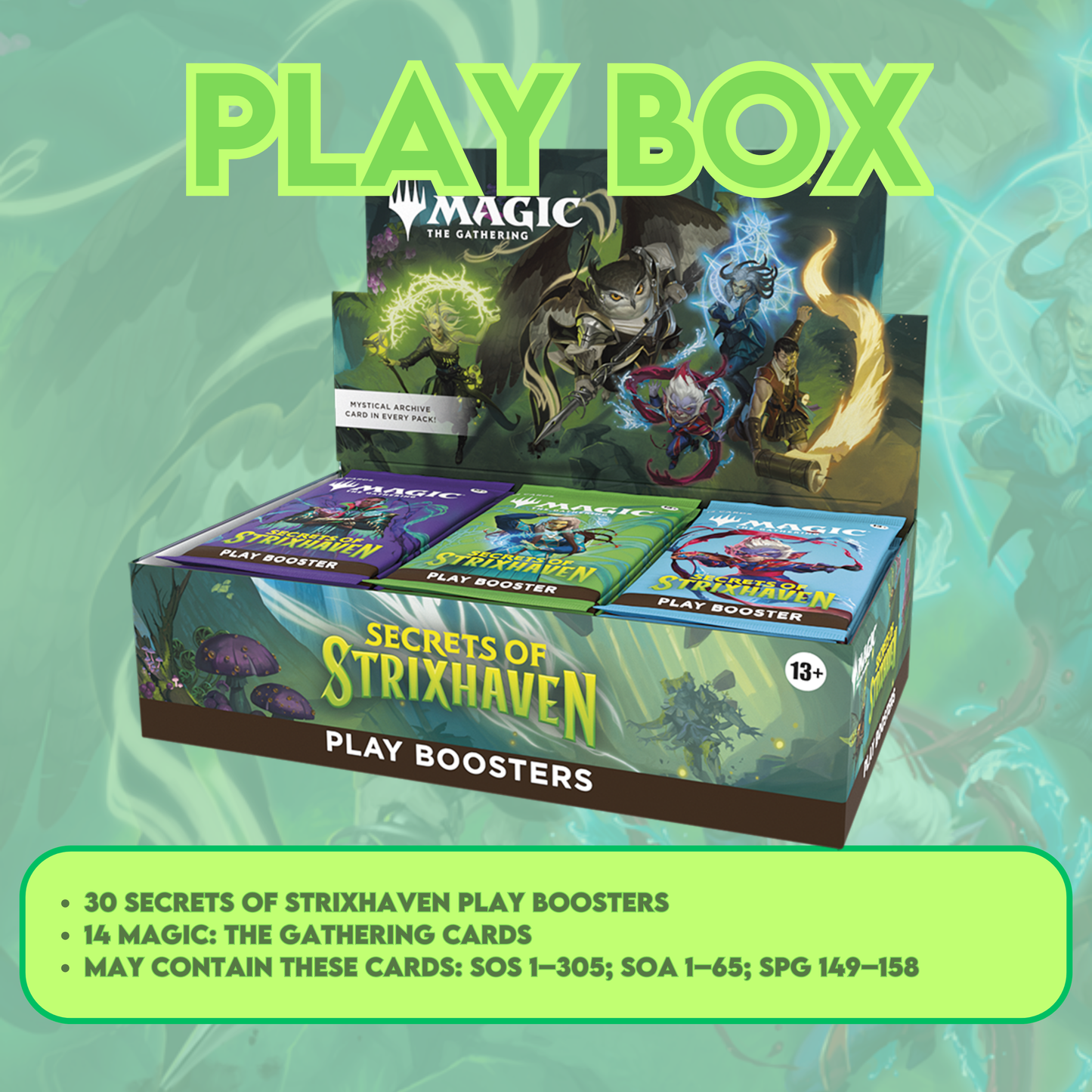 Magic the Gathering | Secrets of Strixhaven PREORDERS!