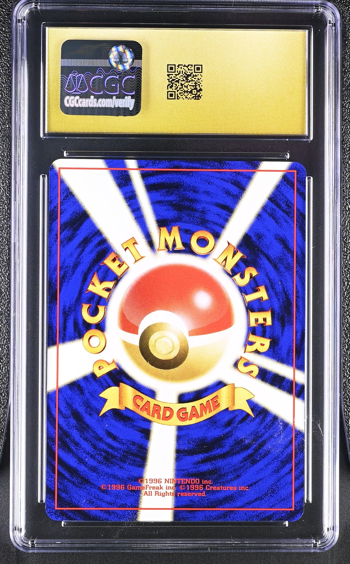 Psyduck CGC 10 1997 Rocket Gang #054