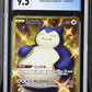 Snorlax CGC BLUE LABEL 9.5 2021 Matchless Fighters #093/070 - NEW CGC 10