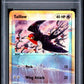 Taillow Reverse Holo PSA 1 2003 Pokemon EX Ruby & Sapphire #72 - POP 1