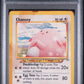 Chansey PSA 1 2002 Pokemon Neo Destiny #31 - POP 1 - YUKA MORII
