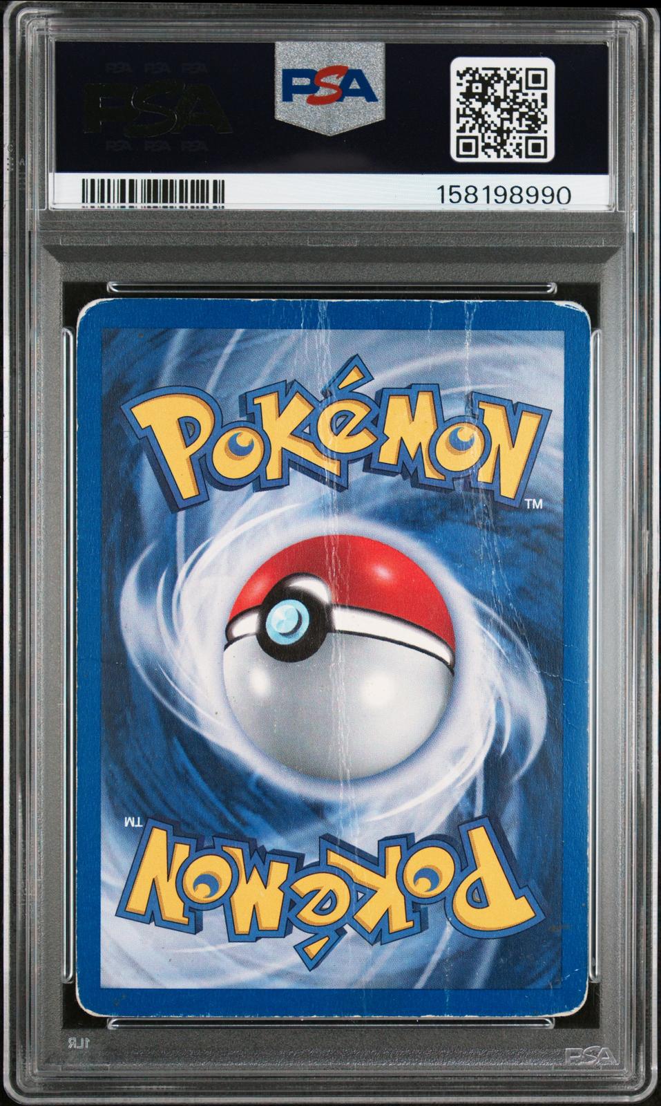 Blaine's Arcanine Holo PSA 1 2000 Pokemon Gym Challenge #1