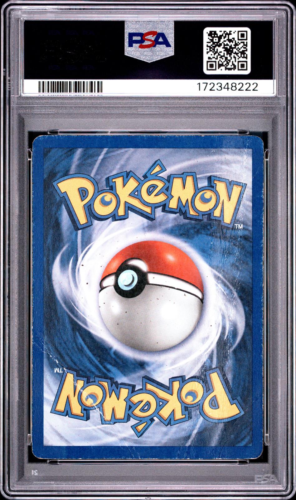 Pikachu Yellow Cheeks PSA 1 1999 Base Set #58