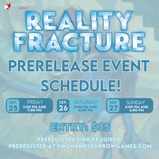 Magic the Gathering | Reality Fracture Prerelease Sealed Events
