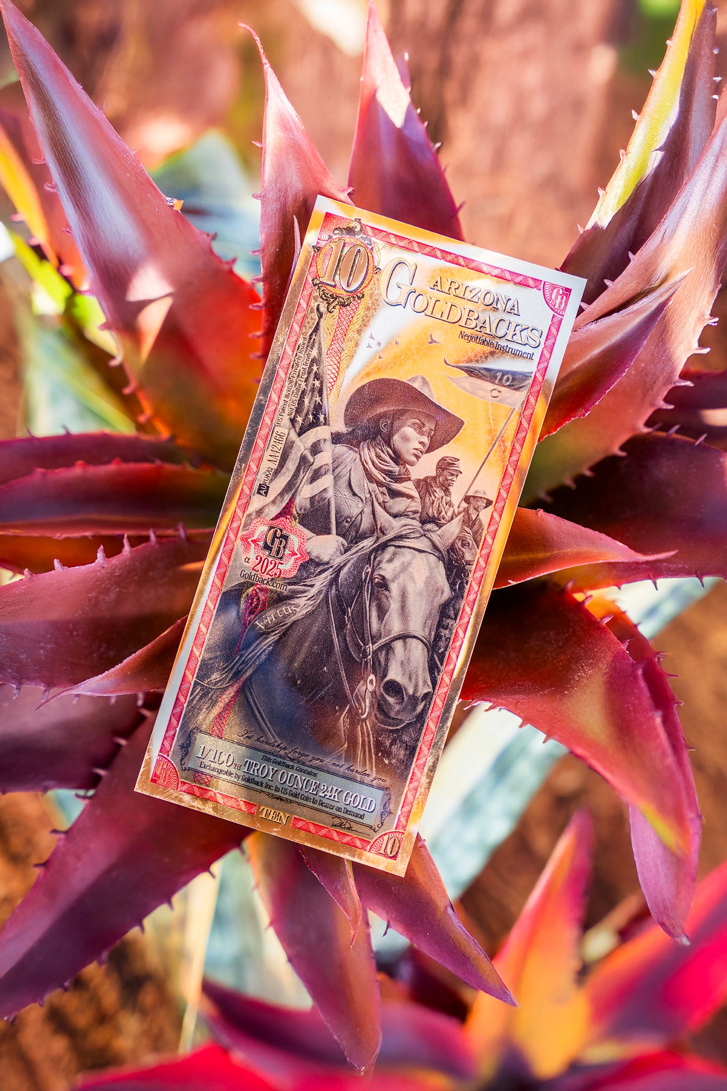 10 Arizona Alpha Goldback