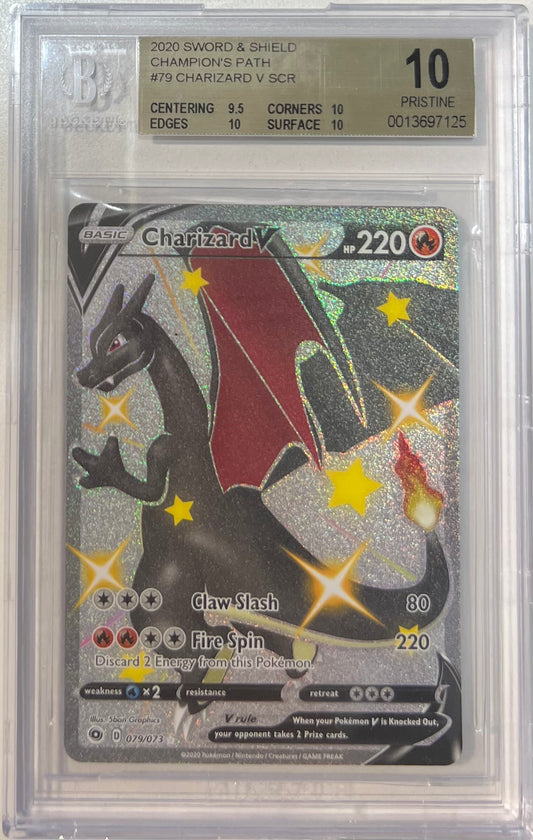 Charizard V BGS 10 2020 Pokemon SWSH Champion's Path #79