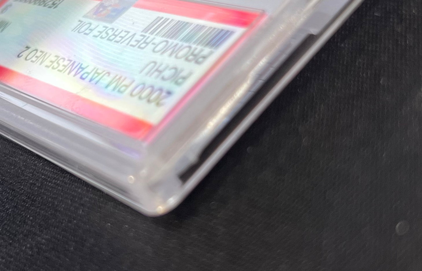 Pichu Promo Reverse Holo PSA 9 2000 Japanese Neo 2 #172 (Minor Crack)