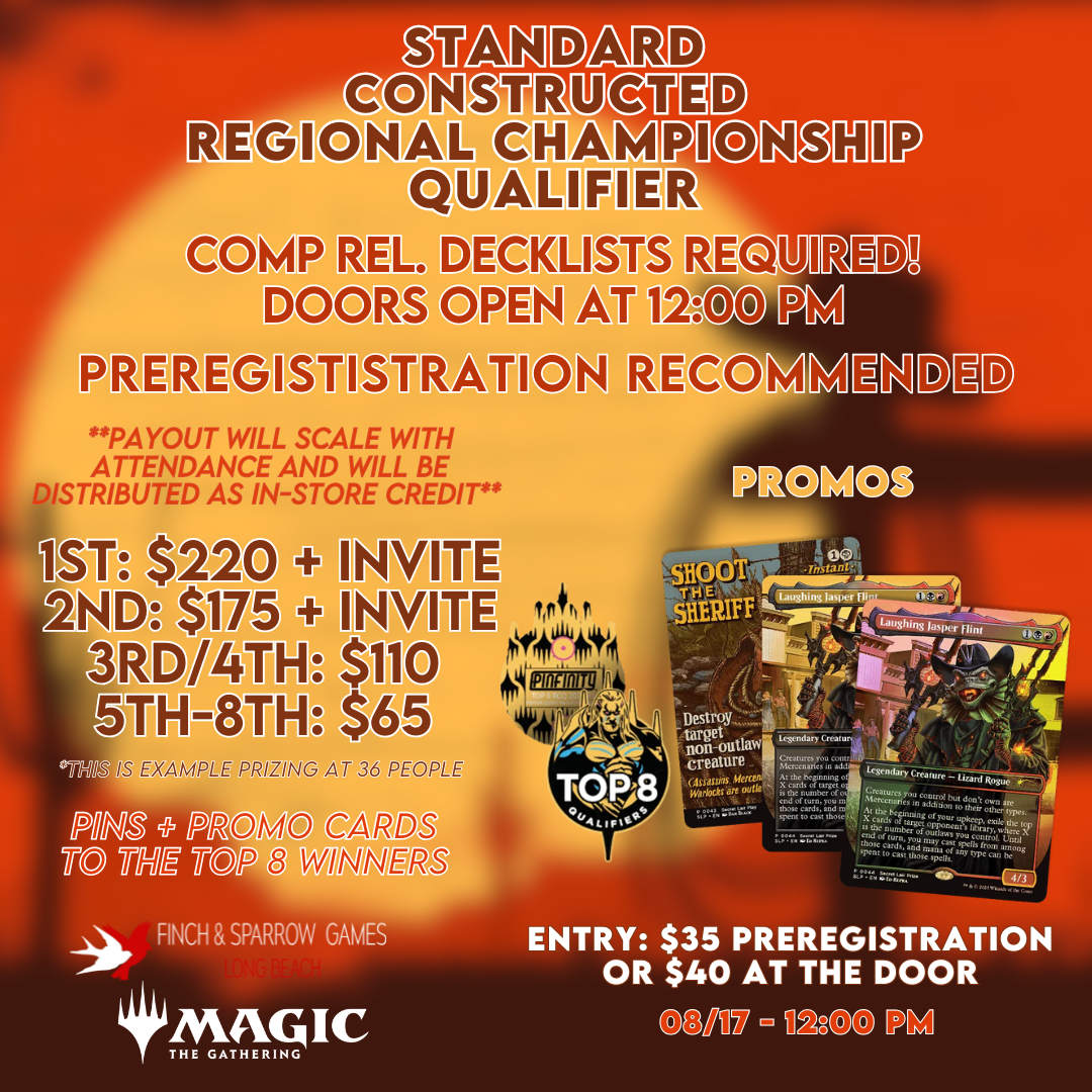 STANDARD RCQ (2-slot) 8/17 12:00PM