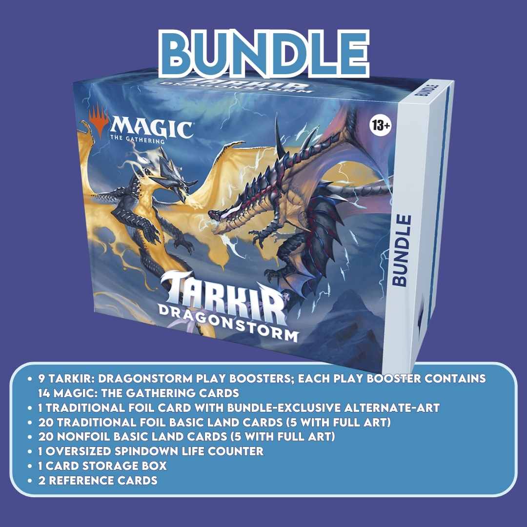 Magic the Gathering Tarkir: Dragonstorm PREORDERS OPEN NOW!