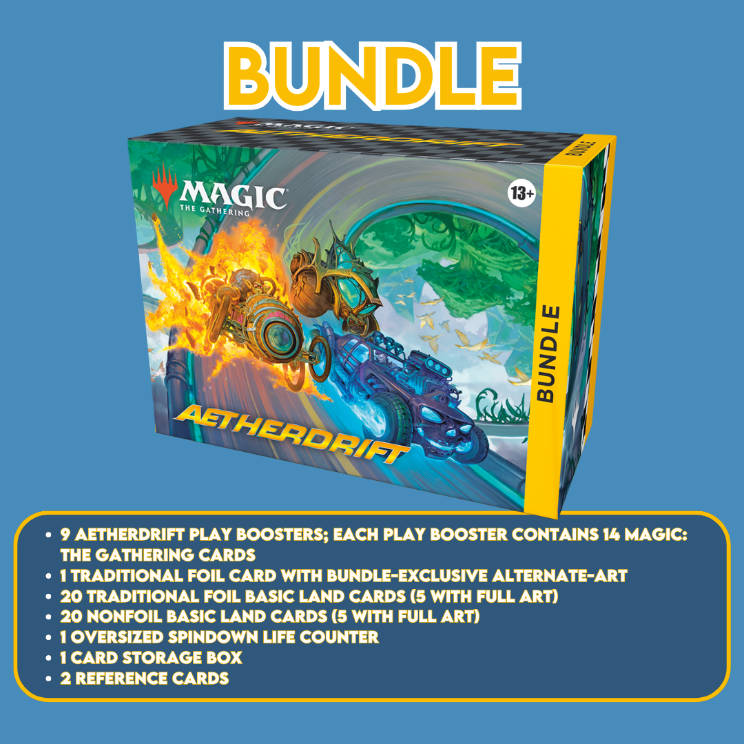 Magic the Gathering Aetherdrift PREORDERS OPEN NOW!