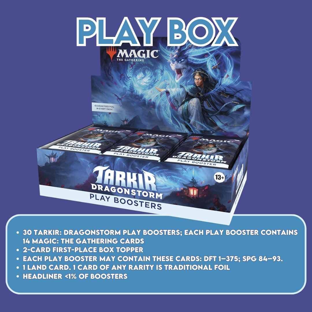 Magic the Gathering Tarkir: Dragonstorm PREORDERS OPEN NOW!