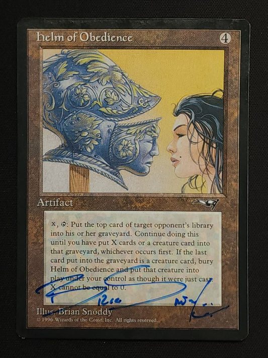 Helm of Obedience - SIGNED
